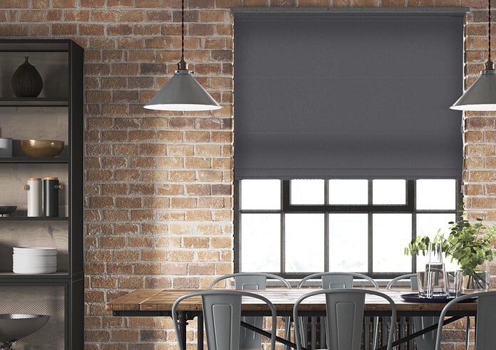 Sunningdale, Granite - Twist&Fit Roman Blind - Image 3